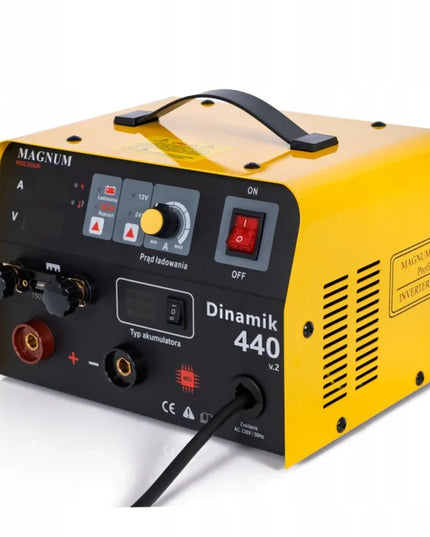 Magnum DINAMIK 440 V.2 inverterinis akumuliatorių įkroviklis su užvedimo funkcija, 12/24 V