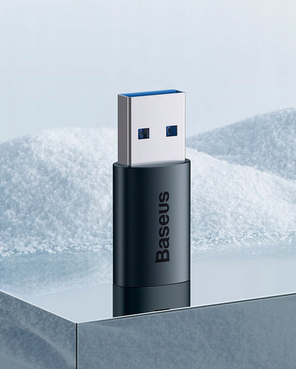 BASEUS USB C į USB 3.1 adapterio konverteris OTG 10Gb/s 2,4A 2 vnt.