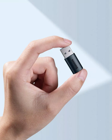 BASEUS USB-C į USB 3.1 adapteris, OTG konverteris, 10Gb/s, 2.4A, 2 vnt.