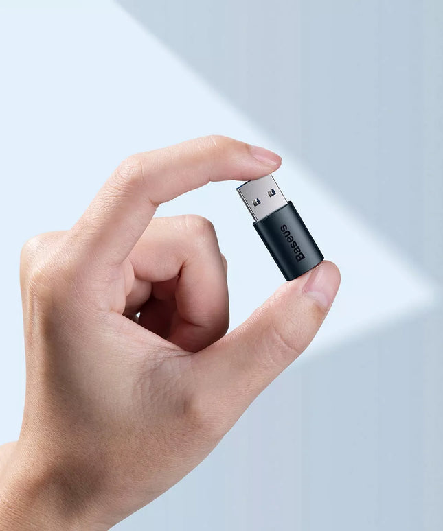 BASEUS USB-C į USB 3.1 adapteris, OTG konverteris, 10Gb/s, 2.4A, 2 vnt.