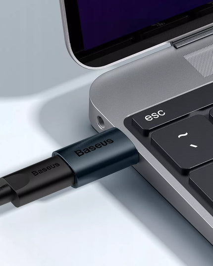 BASEUS USB-C į USB 3.1 adapteris, OTG konverteris, 10Gb/s, 2.4A, 2 vnt.