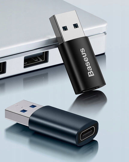 BASEUS USB C į USB 3.1 adapterio konverteris OTG 10Gb/s 2,4A 2 vnt.