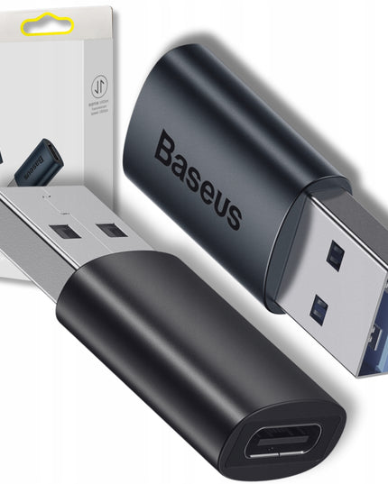 BASEUS USB C į USB 3.1 adapterio konverteris OTG 10Gb/s 2,4A 2 vnt.