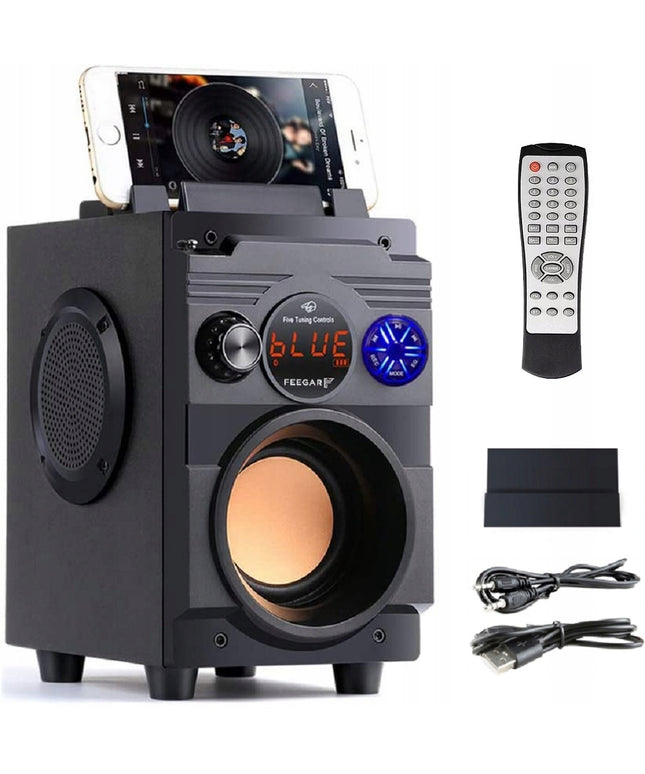 Nešiojamas Bluetooth Garsiakalbis Feegar Showjet 4000mah RADIO AUX USB MP3 SD