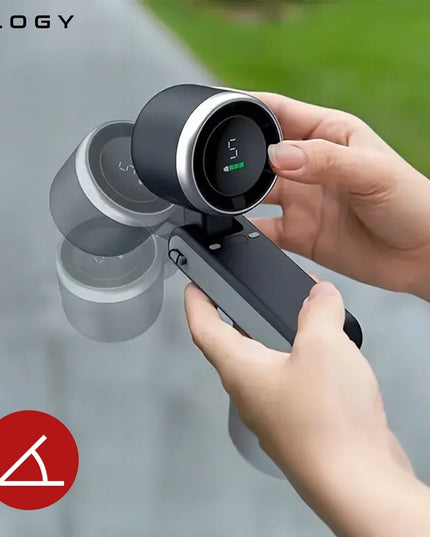 Nešiojamas mini ventiliatorius, tylus stalo ventiliatorius, rankinis, 3600mAh, 5 režimai