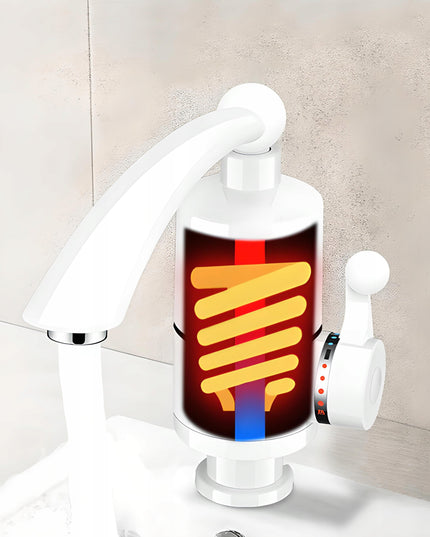 Momentinis elektrinis vandens šildytuvas 3 kW LCD