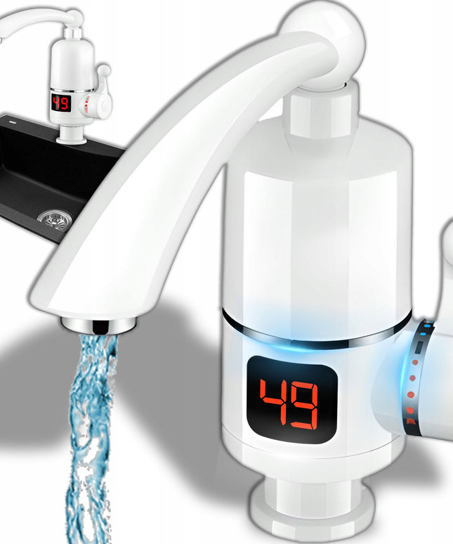 Momentinis elektrinis vandens šildytuvas 3 kW LCD