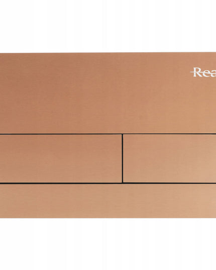 Nuleidimo mygtukas tualeto potinkiniam bakeliui REA T Šlifuotas varis