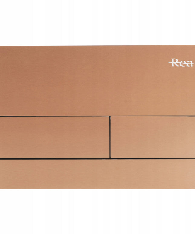 Nuleidimo mygtukas tualeto potinkiniam bakeliui REA T Šlifuotas varis