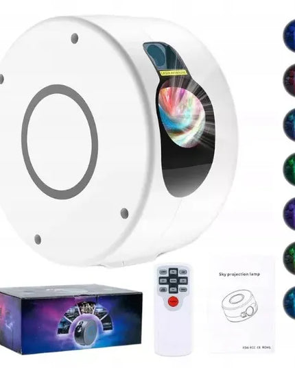 AURORA Galaxy žvaigždžių projektorius, LED naktinė lempa