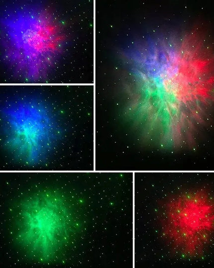 AURORA Galaxy žvaigždžių projektorius, LED naktinė lempa