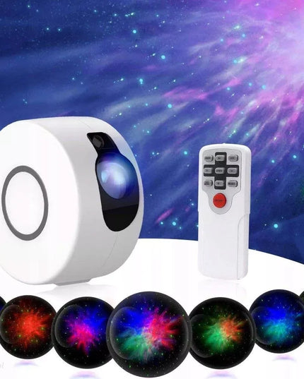 AURORA Galaxy žvaigždžių projektorius, LED naktinė lempa