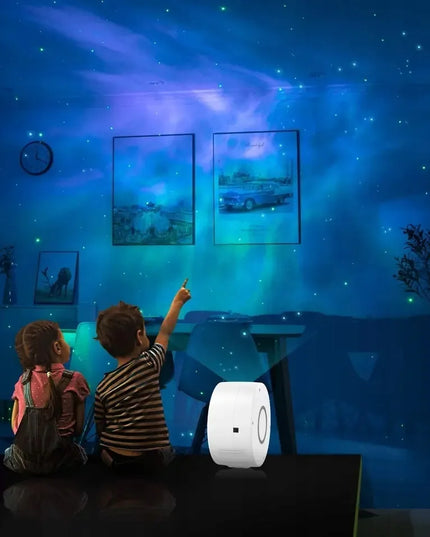 AURORA Galaxy žvaigždžių projektorius, LED naktinė lempa