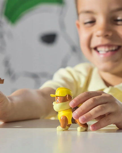PAW Patrol 3 figūrėlės: Rubble, merė Goodway ir Chickaletta