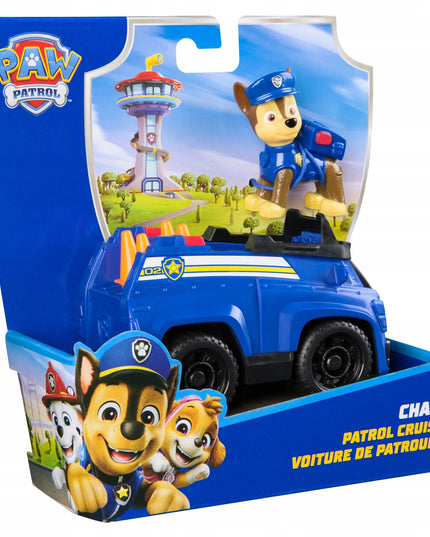 PAW PATROL CHASE policijos automobilis su figūrėle 2 viename rinkinys
