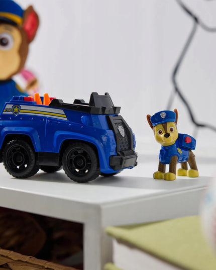 PAW PATROL CHASE policijos automobilis su figūrėle 2 viename rinkinys