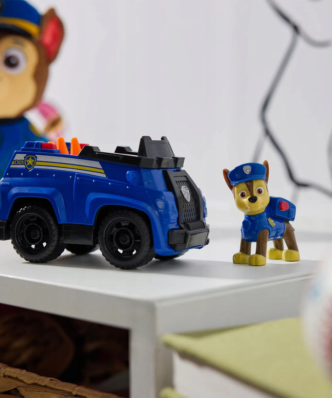 PAW PATROL CHASE policijos automobilis su figūrėle 2 viename rinkinys