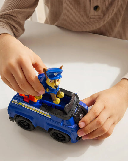 PAW PATROL CHASE policijos automobilis su figūrėle 2 viename rinkinys