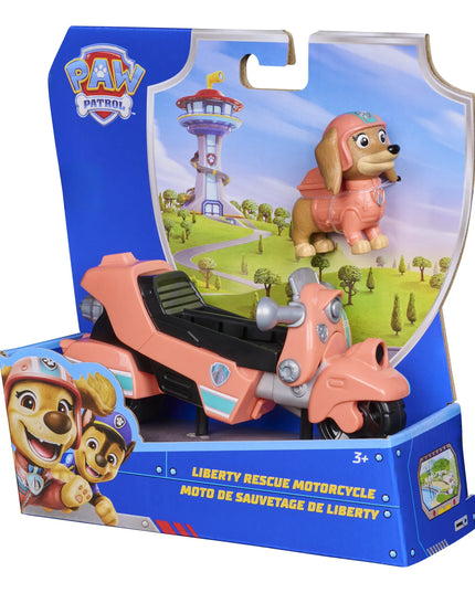 PAW Patrol Liberty gelbėjimo motociklas su figūrėle