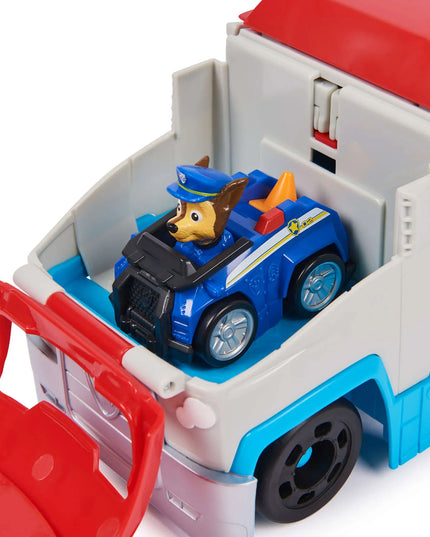PAW PATROL patruliuotojas PUP SQUAD + Chase figūrėlė su automobiliuku 26 cm