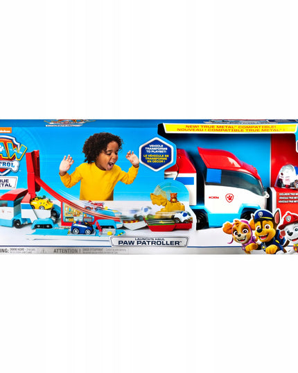 PAW PATROL 2-in-1 Transporteris ir paleidimo įrenginys