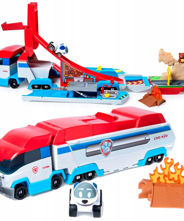 PAW PATROL 2-in-1 Transporteris ir paleidimo įrenginys