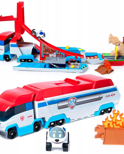 PAW PATROL 2-in-1 Transporteris ir paleidimo įrenginys
