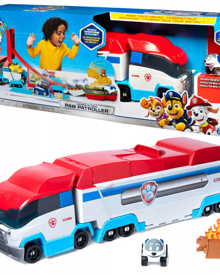 PAW PATROL 2-in-1 Transporteris ir paleidimo įrenginys