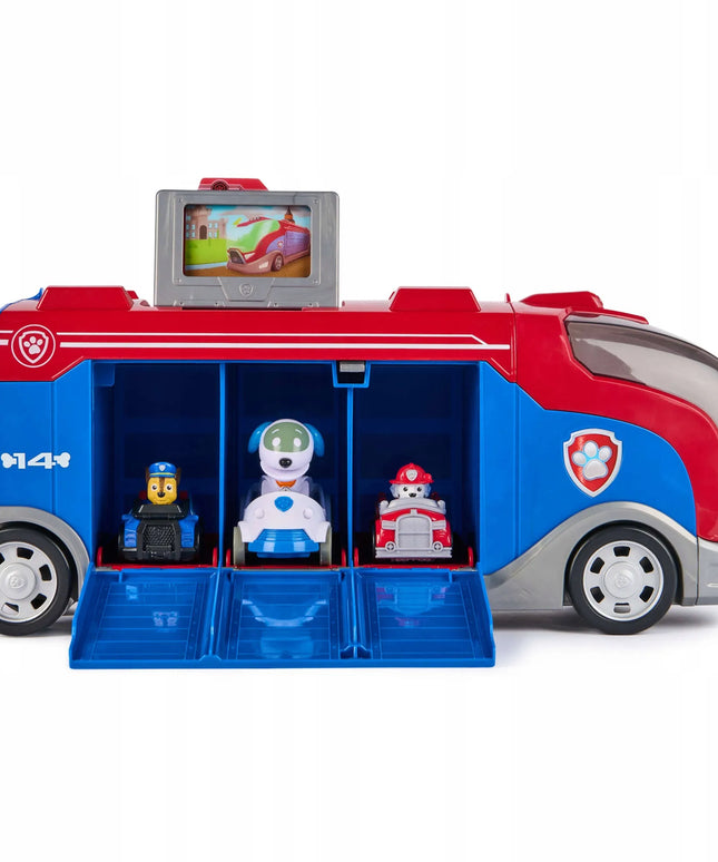 PAW Patrol Patrolojės su transporto priemonėmis ir Robo-šuniuku Mission Cruiser 38 cm