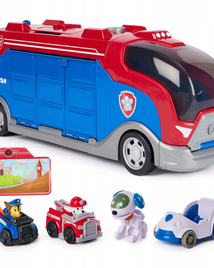 PAW Patrol Patrolojės su transporto priemonėmis ir Robo-šuniuku Mission Cruiser 38 cm