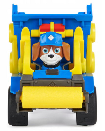 PAW Patrol statybinė transporto priemonė savivartis Wheeler Rubble and Crew + figūrėlė