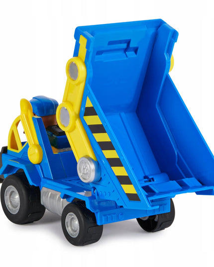 PAW Patrol statybinė transporto priemonė savivartis Wheeler Rubble and Crew + figūrėlė
