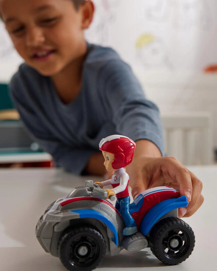 PAW PATROL Ryder keturratis ATV gelbėjimo transporto priemonė + lanksti figūrėlė ECO rinkinys