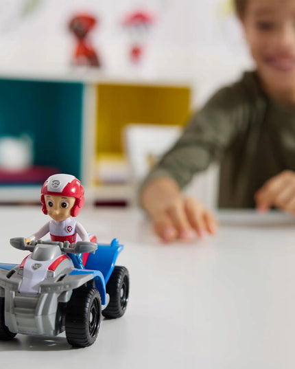 PAW PATROL Ryder keturratis ATV gelbėjimo transporto priemonė + lanksti figūrėlė ECO rinkinys