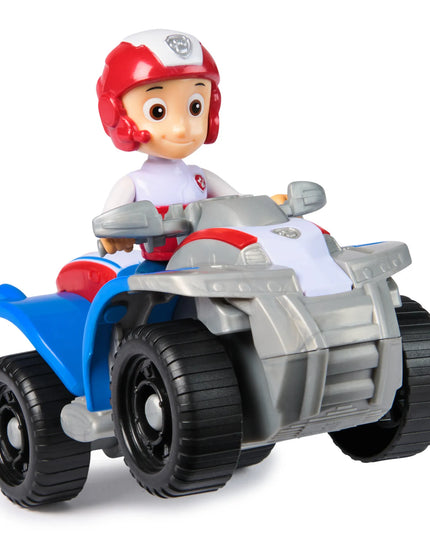 PAW PATROL Ryder keturratis ATV gelbėjimo transporto priemonė + lanksti figūrėlė ECO rinkinys