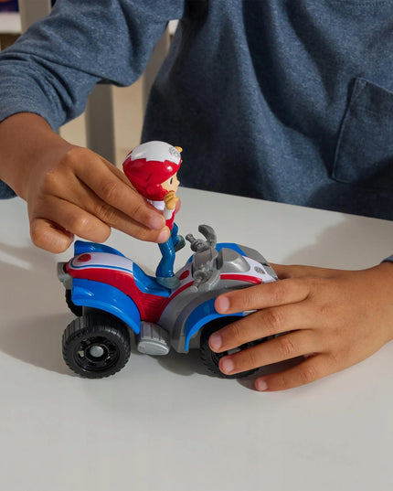 PAW PATROL Ryder keturratis ATV gelbėjimo transporto priemonė + lanksti figūrėlė ECO rinkinys
