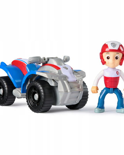 PAW PATROL Ryder keturratis ATV gelbėjimo transporto priemonė + lanksti figūrėlė ECO rinkinys