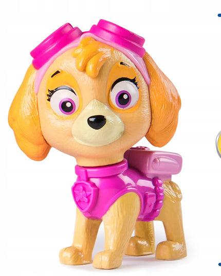 PAW Patrol Skye sraigtasparnis gelbėjimo transporto priemonė + šuniuko figūrėlė