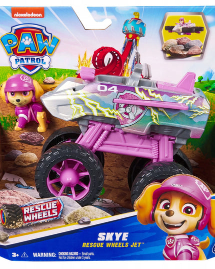 Paw Patrol Skye Rescue Wheels tematinė transporto priemonė su figūrėle
