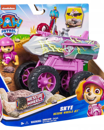 Paw Patrol Skye Rescue Wheels tematinė transporto priemonė su figūrėle