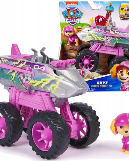 Paw Patrol Skye Rescue Wheels tematinė transporto priemonė su figūrėle