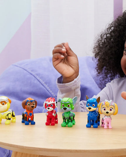 PAW Patrol 6 figūrėlių rinkinys The Mighty Movie