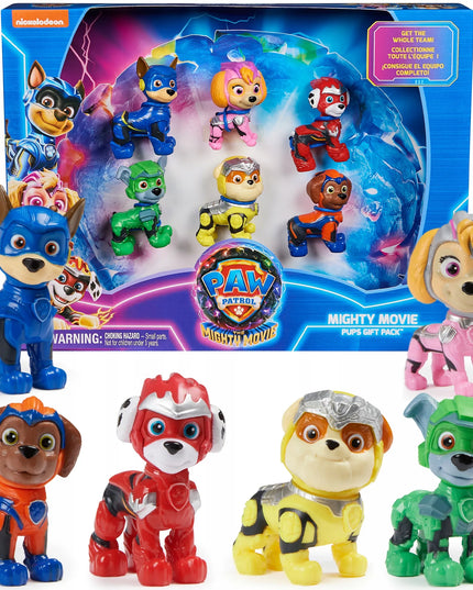 PAW Patrol 6 figūrėlių rinkinys The Mighty Movie