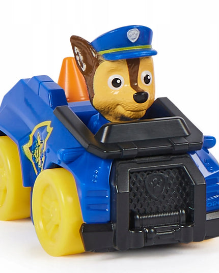 Paw Patrol 6 šaunių transporto priemonių rinkinys Pup Squad Racers Chase Marshall Skye