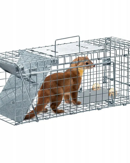 Didelė humaniška gyvagaudė gaudyklė kiaunėms, žiurkėms, lapėms, ūdroms ir žebenkštims