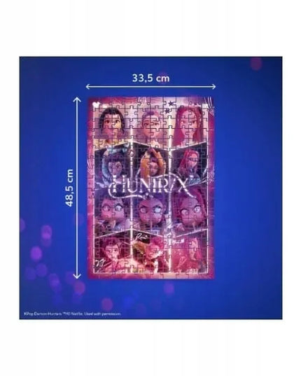 „Clementoni“ dėlionė „K-POP Demon Hunters“, 104 dalys, „Huntrix“, vaikams