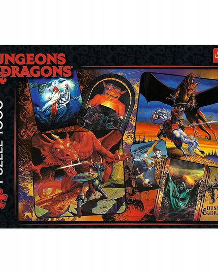„Trefl“ dėlionė „Początki Dungeons & Dragons“, 1000 detalių