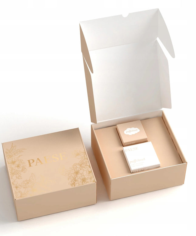Paese Puff Cloud Rinkinys biria pudra paakiams 5.3g + kompaktinė pudra 7g