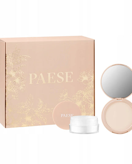 Paese Puff Cloud Rinkinys biria pudra paakiams 5.3g + kompaktinė pudra 7g