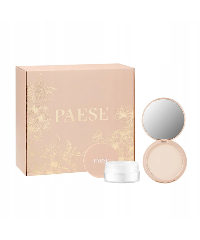 Paese Puff Cloud Rinkinys biria pudra paakiams 5.3g + kompaktinė pudra 7g